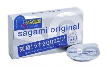 Ультратонкие презервативы Sagami Original QUICK - 6 шт. - Sagami - купить с доставкой в Тольятти