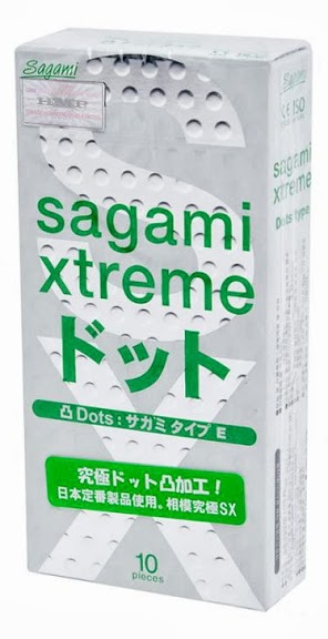 Презервативы Sagami Xtreme Type-E с точками - 10 шт. - Sagami - купить с доставкой в Тольятти