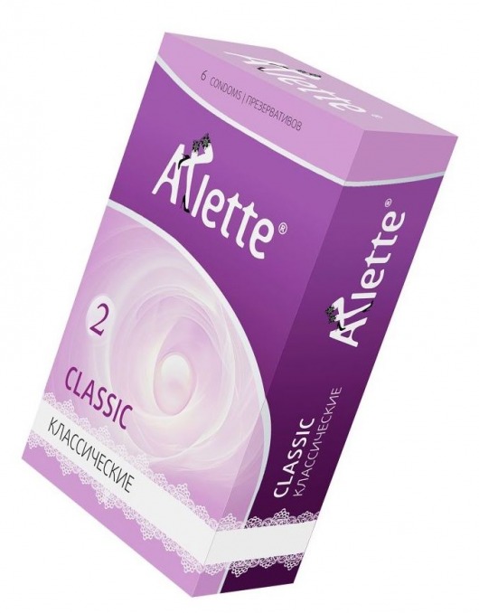 Классические презервативы Arlette Classic - 6 шт. - Arlette - купить с доставкой в Тольятти