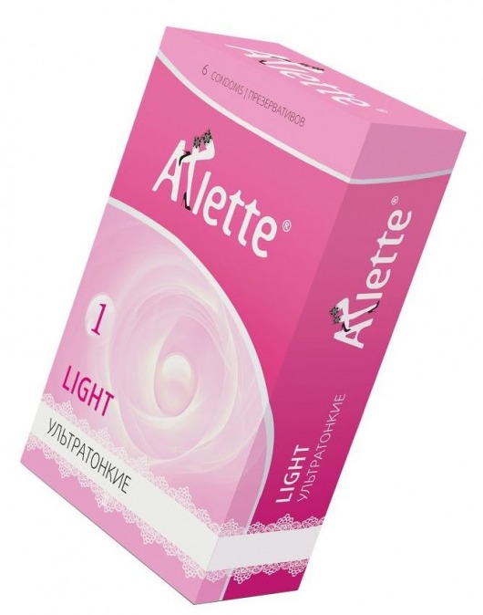 Ультратонкие презервативы Arlette Light - 6 шт. - Arlette - купить с доставкой в Тольятти