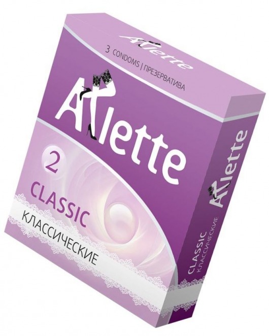 Классические презервативы Arlette Classic - 3 шт. - Arlette - купить с доставкой в Тольятти