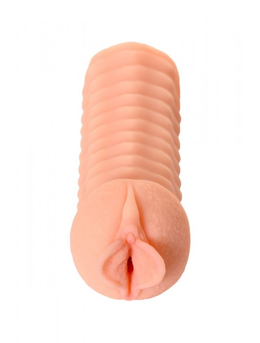 Мастурбатор-вагина ELEGANCE с ребрами на поверхности - KOKOS - в Тольятти купить с доставкой