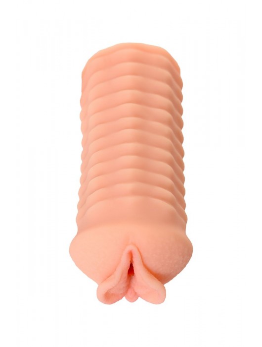 Мастурбатор-вагина ELEGANCE с ребрами на поверхности - KOKOS - в Тольятти купить с доставкой