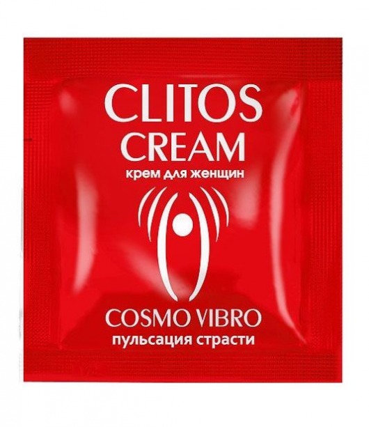 Пробник возбуждающего крема для женщин Clitos Cream - 1,5 гр. - Биоритм - купить с доставкой в Тольятти