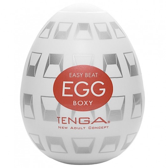 Мастурбатор-яйцо EGG Boxy - Tenga - в Тольятти купить с доставкой