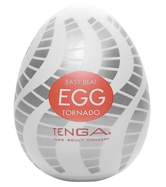 Мастурбатор-яйцо EGG Tornado - Tenga - в Тольятти купить с доставкой