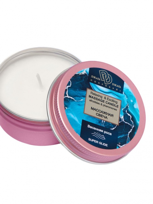 Массажная свеча  Весенняя роса - БиоМед - купить с доставкой в Тольятти