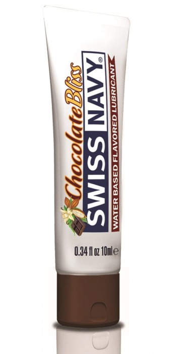 Лубрикант с ароматом шоколада Swiss Navy Chocolate Bliss Lube - 10 мл. - Swiss navy - купить с доставкой в Тольятти