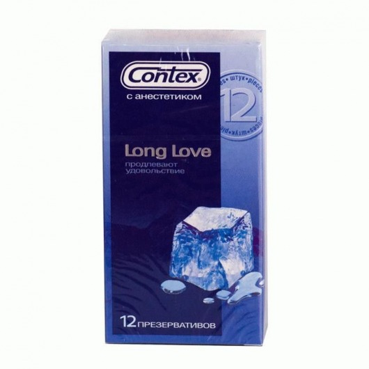 Презервативы с продлевающей смазкой Contex Long Love - 12 шт. - Contex - купить с доставкой в Тольятти