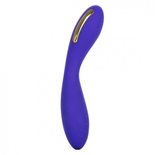 Фиолетовый вибратор с электростимуляцией Intimate E-Stimulator Wand - 21,5 см. - California Exotic Novelties - купить с доставкой в Тольятти