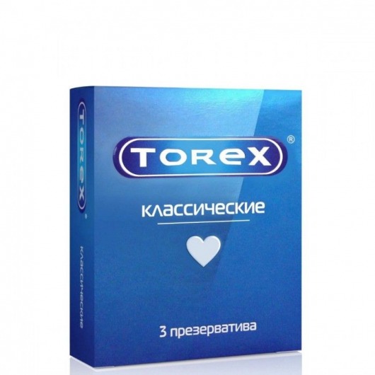 Гладкие презервативы Torex  Классические  - 3 шт. - Torex - купить с доставкой в Тольятти