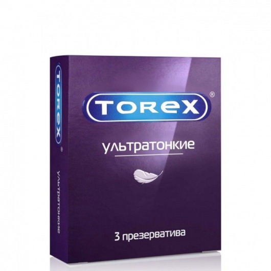 Презервативы Torex  Ультратонкие  - 3 шт. - Torex - купить с доставкой в Тольятти