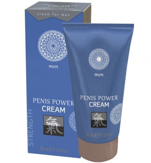 Возбуждающий крем для мужчин Penis Power Cream - 30 мл. - Shiatsu - купить с доставкой в Тольятти