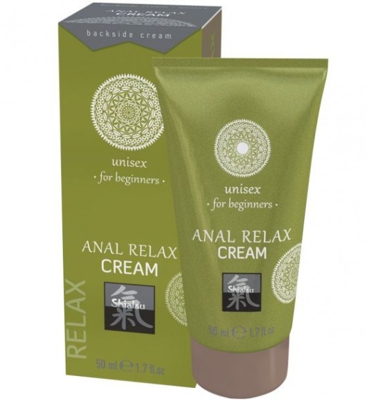 Анальный крем Anal Relax Cream - 50 мл. - Shiatsu - купить с доставкой в Тольятти