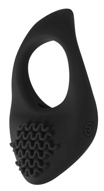 Черное эрекционное виброкольцо Pure Passion Moonshine - Lola Games - в Тольятти купить с доставкой