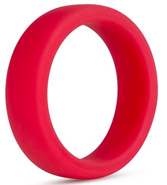 Красное эрекционное кольцо Silicone Go Pro Cock Ring - Blush Novelties - в Тольятти купить с доставкой