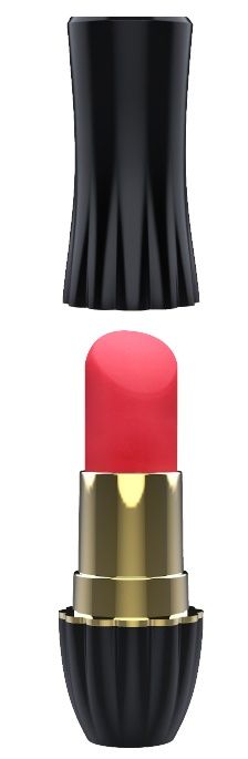 Клиторальный стимулятор-помада LIPSTICK - 9,3 см. - Dream Toys - купить с доставкой в Тольятти