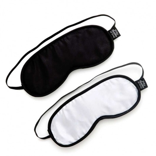 Набор из двух масок на глаза Soft Blindfold Twin Pack - Fifty Shades of Grey - купить с доставкой в Тольятти