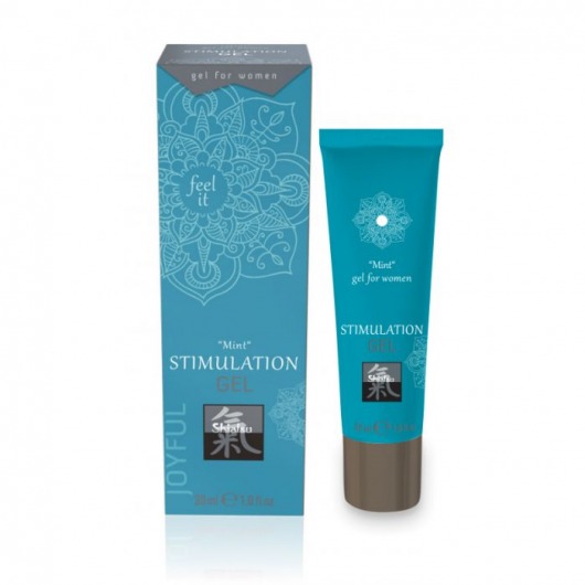 Возбуждающий интимный гель STIMULATION GEL Mint - 30 мл. - Shiatsu - купить с доставкой в Тольятти