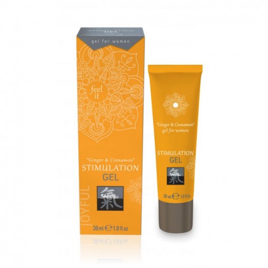 Возбуждающий интимный гель STIMULATION GEL Ginger   Cinnamon - 30 мл. - Shiatsu - купить с доставкой в Тольятти