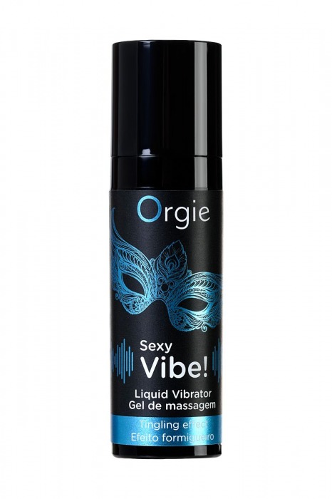 Гель для массажа ORGIE Sexy Vibe Liquid Vibrator с эффектом вибрации - 15 мл. - ORGIE - купить с доставкой в Тольятти