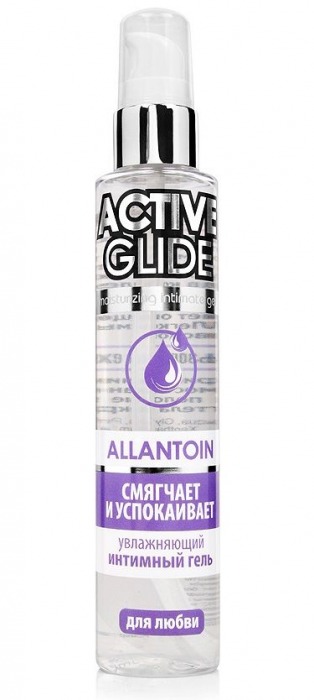 Увлажняющий интимный гель Active Glide Allantoin - 100 гр. - Биоритм - купить с доставкой в Тольятти