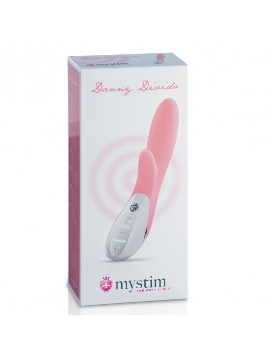 Розовый вибратор Mystim Danny Divido - 27 см. - MyStim