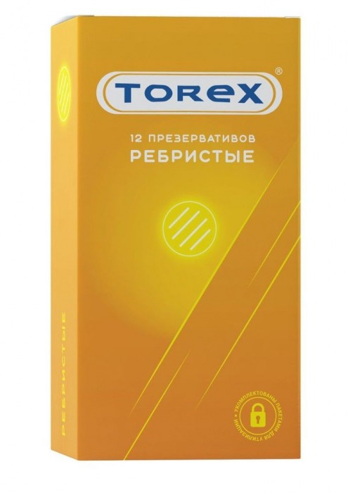 Текстурированные презервативы Torex  Ребристые  - 12 шт. - Torex - купить с доставкой в Тольятти