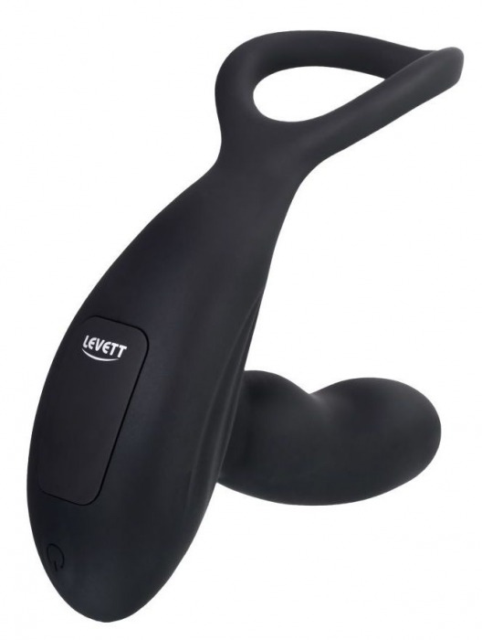Черный стимулятор простаты Maud с вибрацией - Levett - в Тольятти купить с доставкой