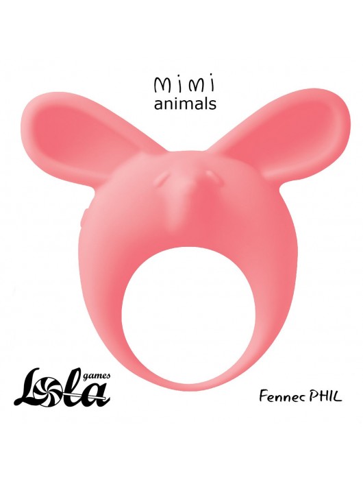 Оранжевое эрекционное кольцо Fennec Phil - Lola Games - в Тольятти купить с доставкой
