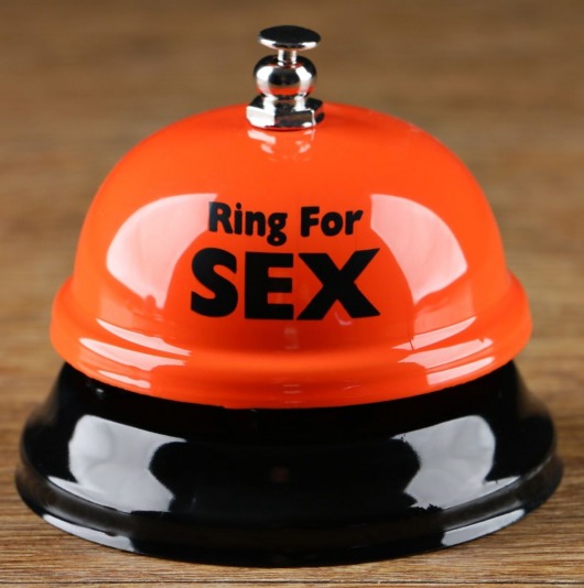 Настольный звонок RING FOR SEX - Сима-Ленд - купить с доставкой в Тольятти