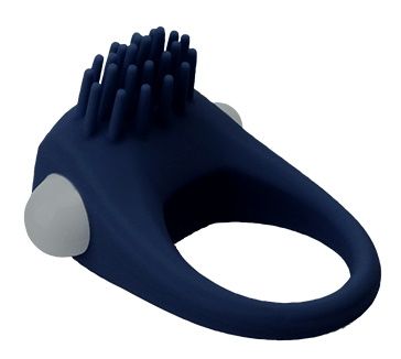 Синее эрекционное виброкольцо STIMU RING - Dream Toys - в Тольятти купить с доставкой