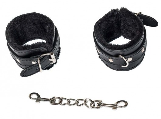 Черные наручники Calm - Lola Games - купить с доставкой в Тольятти