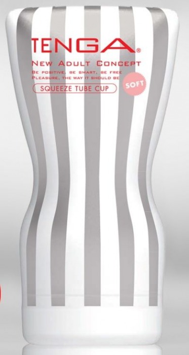 Мастурбатор TENGA Squeeze Tube Cup Soft - Tenga - в Тольятти купить с доставкой