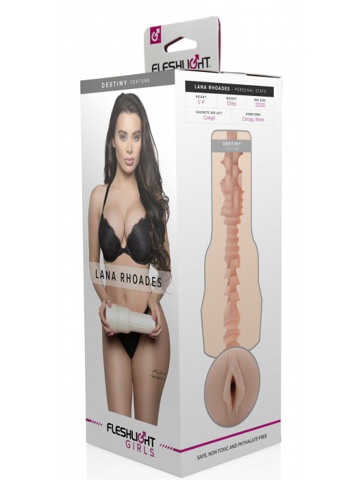 Мастурбатор-вагина Fleshlight Girls - Lana Rhoades Destiny - Fleshlight - в Тольятти купить с доставкой