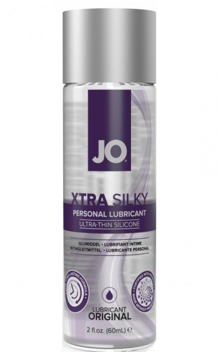 Лубрикант на силиконовой основе JO Xtra Silky - 60 мл. - System JO - купить с доставкой в Тольятти