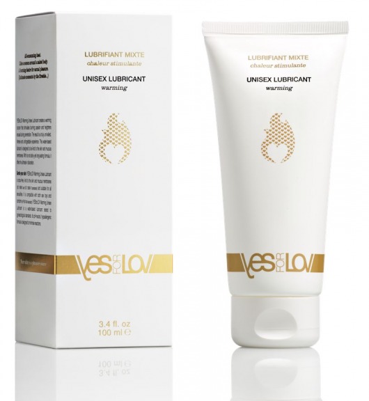 Лубрикант на водной основе с согревающим эффектом Warming Unisex Lubricant - 100 мл. - YESforLOV - купить с доставкой в Тольятти
