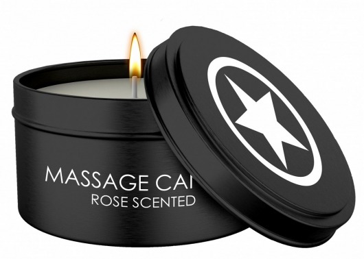 Массажная свеча с ароматом розы Massage Candle - Shots Media BV - купить с доставкой в Тольятти