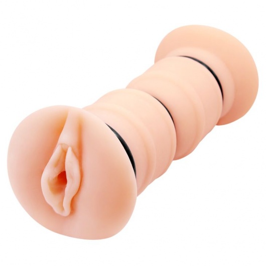 Телесный вибромастурбатор-вагина Michelle - Baile - в Тольятти купить с доставкой