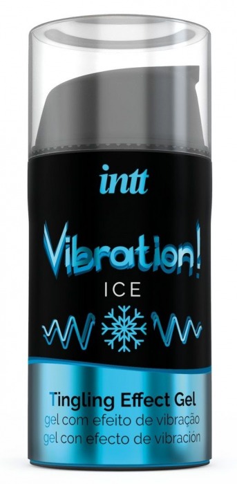 Жидкий интимный гель с эффектом вибрации Vibration! Ice - 15 мл. - INTT - купить с доставкой в Тольятти