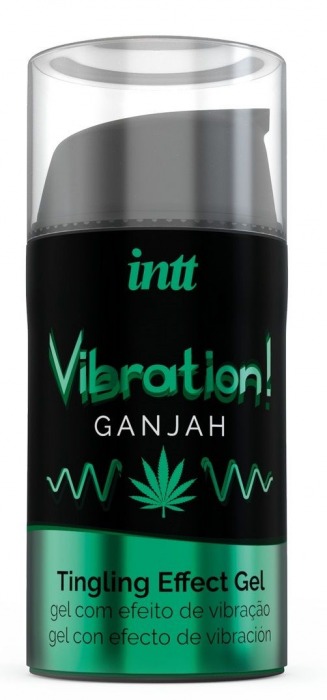 Жидкий интимный гель с эффектом вибрации Vibration! Ganjah - 15 мл. - INTT - купить с доставкой в Тольятти