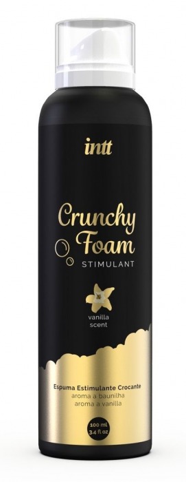 Пенка для массажа Crunchy Foam Stimulant Vanilla - 100 мл. - INTT - купить с доставкой в Тольятти