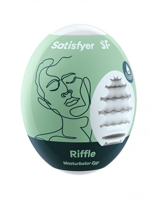 Мастурбатор-яйцо Satisfyer Riffle Mini Masturbator - Satisfyer - в Тольятти купить с доставкой