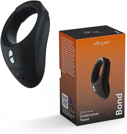 Черное эрекционное кольцо для ношения We-Vibe Bond - We-vibe - в Тольятти купить с доставкой