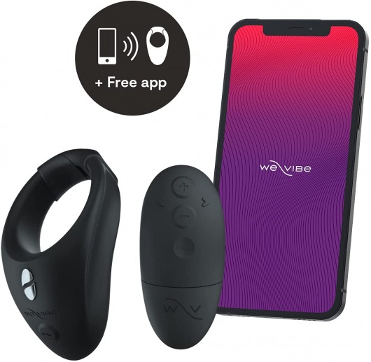 Черное эрекционное кольцо для ношения We-Vibe Bond - We-vibe - в Тольятти купить с доставкой