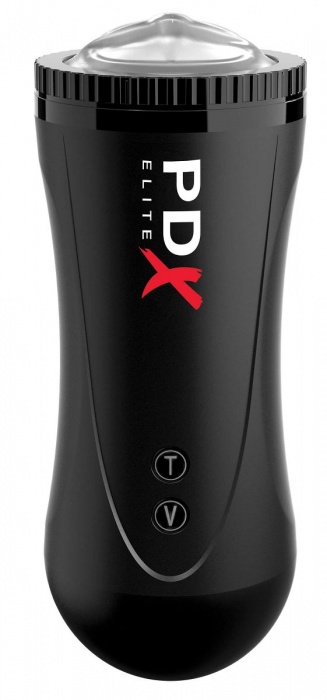 Черный автоматический мастурбатор-ротик Moto Stroker - Pipedream - в Тольятти купить с доставкой