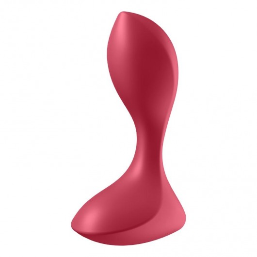 Красный вибромассажёр простаты Satisfyer Backdoor Lover - 14 см. - Satisfyer - в Тольятти купить с доставкой