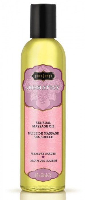 Массажное масло с цветочным ароматом Pleasure Garden - 236 мл. - Kama Sutra - купить с доставкой в Тольятти