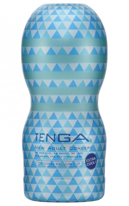 Мастурбатор с охлаждающей смазкой TENGA Original Vacuum Cup Extra Cool - Tenga - в Тольятти купить с доставкой