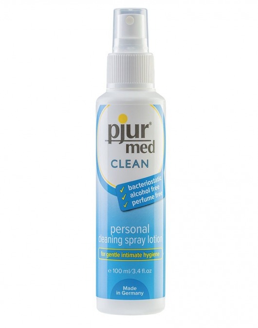 Гигиенический спрей pjur MED Clean Spray - 100 мл. - Pjur - купить с доставкой в Тольятти